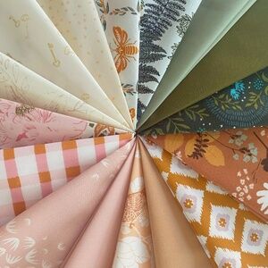 Flowers and Ferns Curated Quilt Fabric Bundle | Various AGF Designers